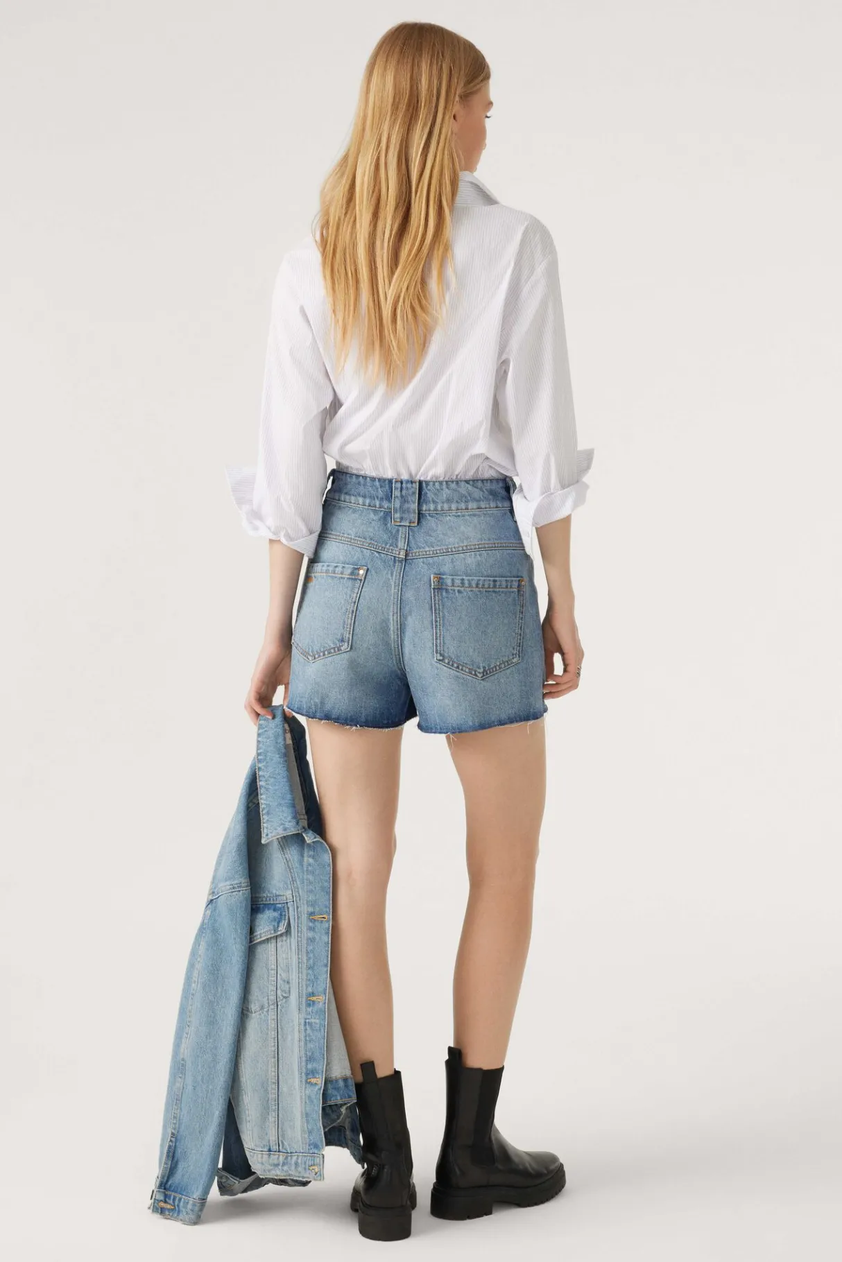 david_3-1.webp ba&sh David.*Femme Jupes & Shorts