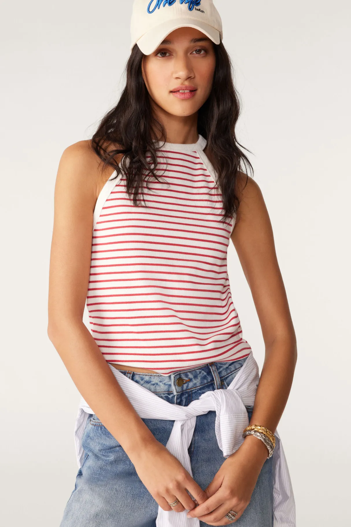 saluso_3.webp ba&sh Saluso.*Femme T-Shirts