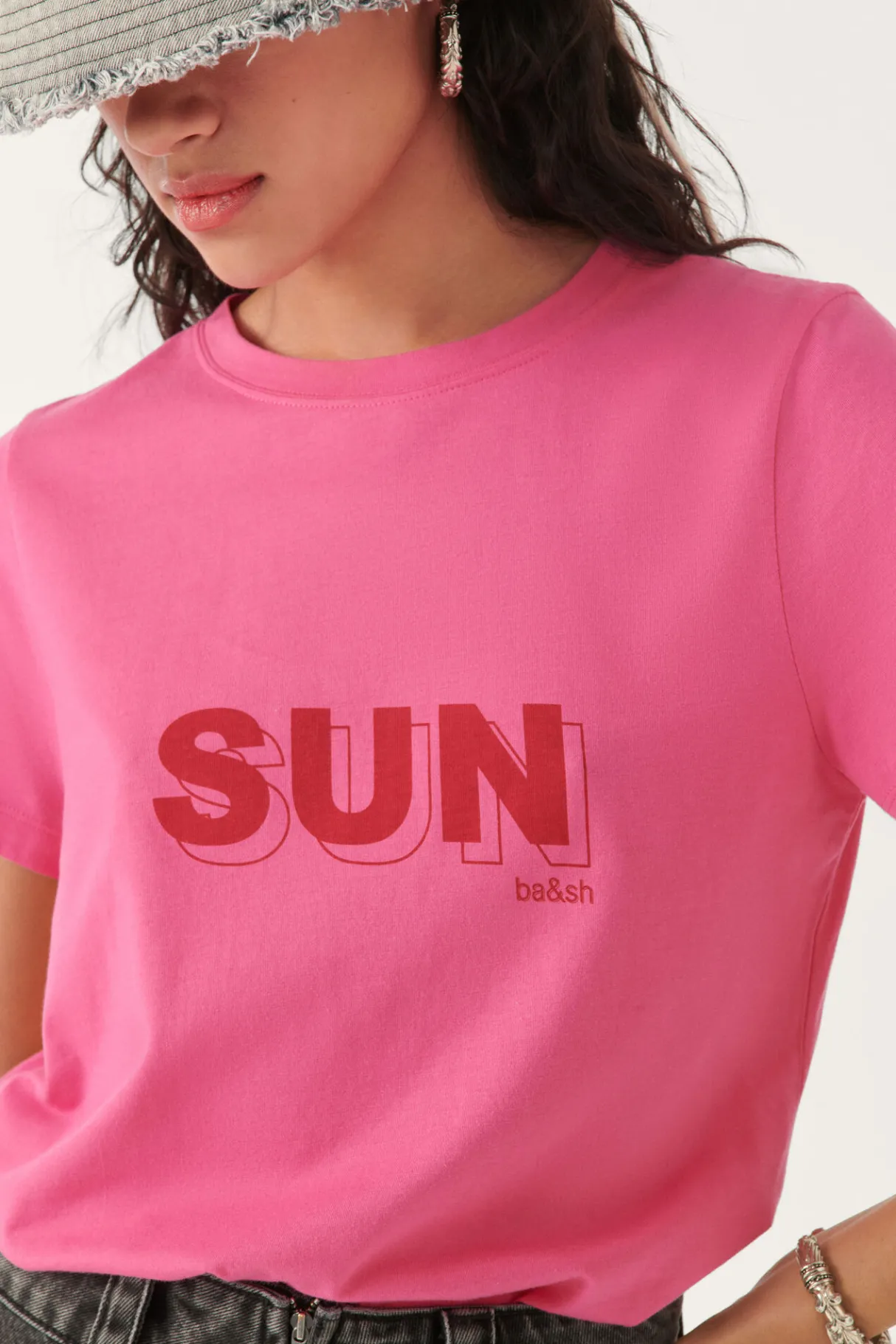 santo_2.webp ba&sh Santo.*Femme T-Shirts