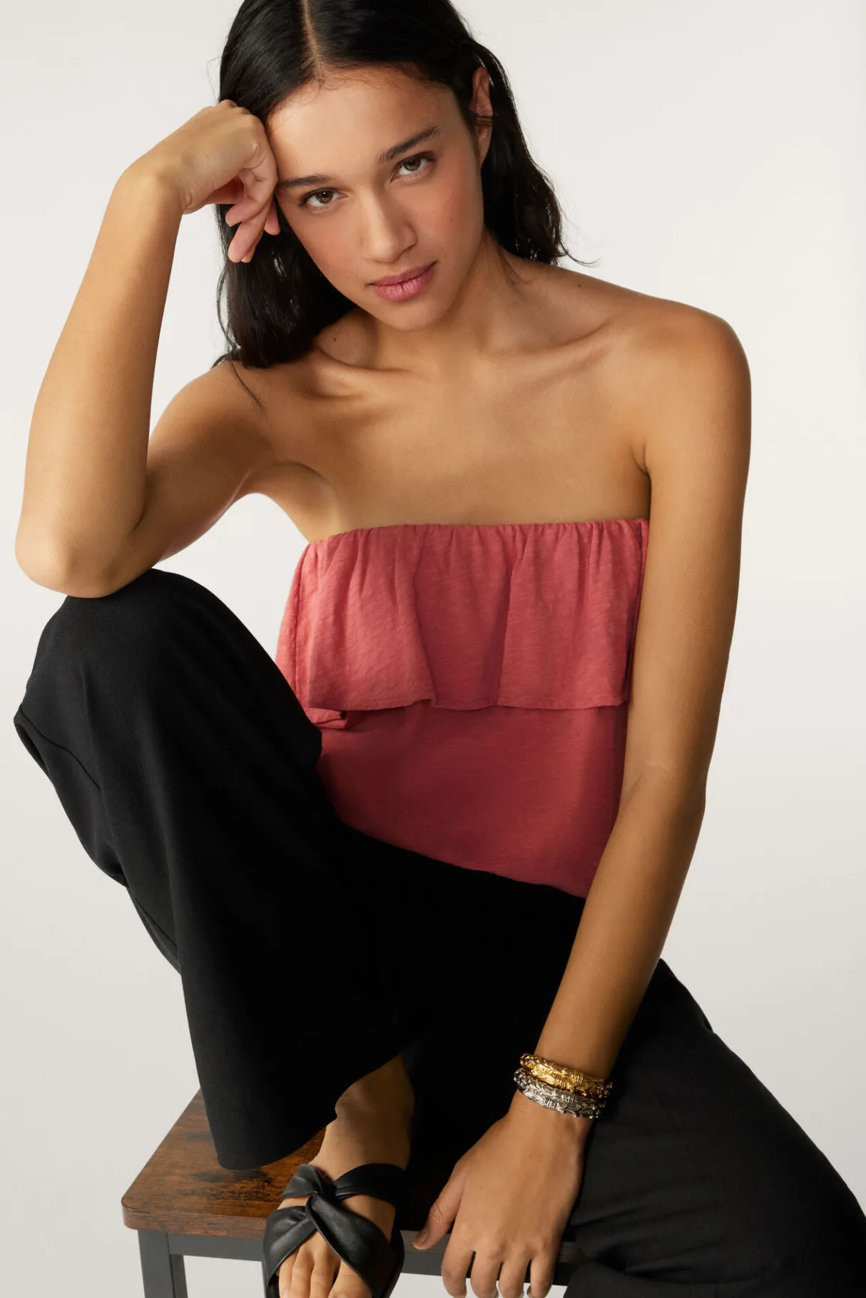 valerie_2.webp ba&sh Valerie.*Femme T-Shirts